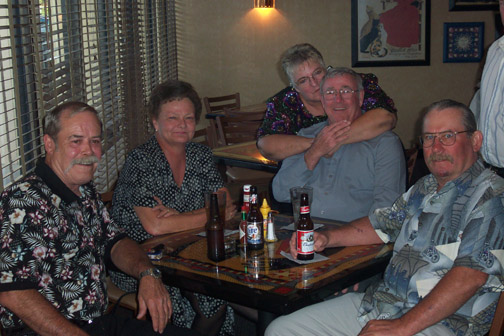 Bobby, Barbara, Frances, Bill, & Don